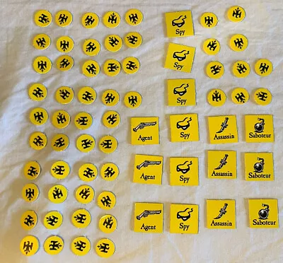 Mighty Empires Yellow Espionage Tokens Territory Markers OOP GamesW Warhammer • £7.99