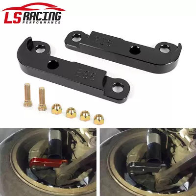 Aluminium Steering Lock Adapter For BMW E36 Increasing Turn Angle Drift Lock Kit • $29.34