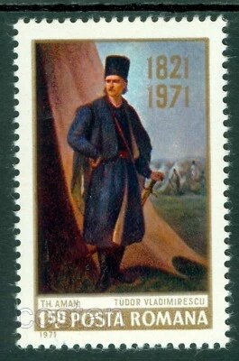 £1.40 • Buy 1971 Tudor Vladimirescu,masonic/Eteria,painting By AMAN/armenian,Romania,2906MNH