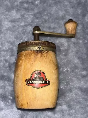 Vintage Zassenhaus Wooden Barrel Style Pepper Grinder Made In Germany • $20