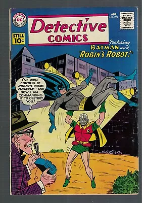 Dc Detective Comics Batman 290  FN+ 6.5  1961 Justice League America  • £96.89