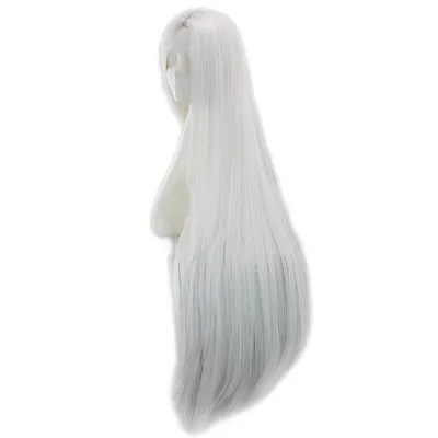 Super Long 100CM Full Wigs Fashion Cosplay Costume Hair Anime Wavy Straight Curl • $17.99
