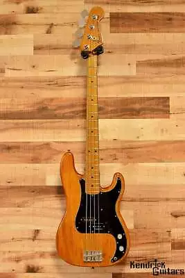 Fender 1978 Precision Bass / Natural W / OHC Used Electric Bass • $6216.71