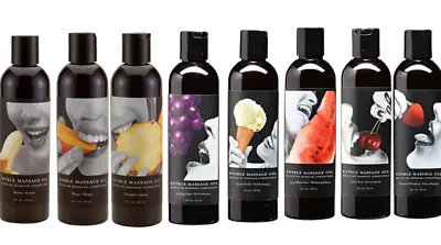 Earthly Body Flavored Edible Massage Oil Natural Vegan Choose Flavor • $8.75