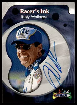 1999 Maxx Racer's Ink #RW3 Rusty Wallace AU • $9.99