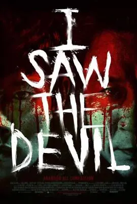 I SAW THE DEVIL Movie POSTER 11 X 17 Lee Byung-hun Choi Min-sik A • $11.95