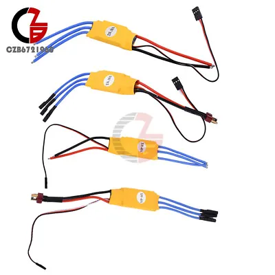 30A/40A Brushless ESC Motor Speed Controller Drone Helicpoter Plane Quadcopter • $4.69