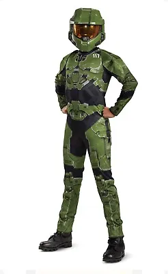 Brand New Kids Halo Master Chief Costume (Size 8-10) - Mask Not Included • $15