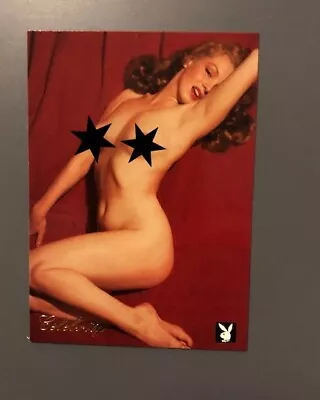 Playboy Centerfold Collector Cards  MARILYN MONROE CELEBRITY CARD #1MM • $89.99