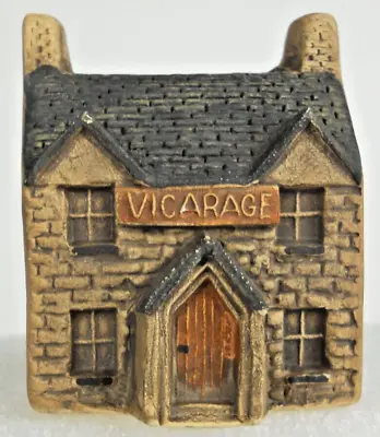 Philip Laureston Ceramic Miniature Building Façade Vintage Vicarage UK #703 • $24.40