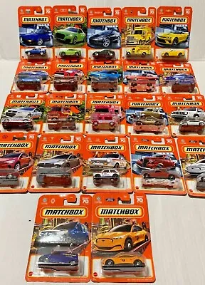 2024-22 Matchbox Favorites - Newest Cars Added 03/13!! • $2.50