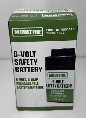 Moultrie MFHP12406 6-Volt 5-Amp Rechargeable Safety Battery Deer Hog Feeder NEW • $32.88