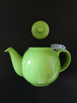 Globe Teapot  2 Cup Greenery - 500ml Brand New London Pottery Apple Green  • £12.99