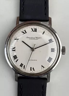 IWC Schaffhausen Vintage Lacquer Dial Automatic Watch Cal 854 • $1108.60