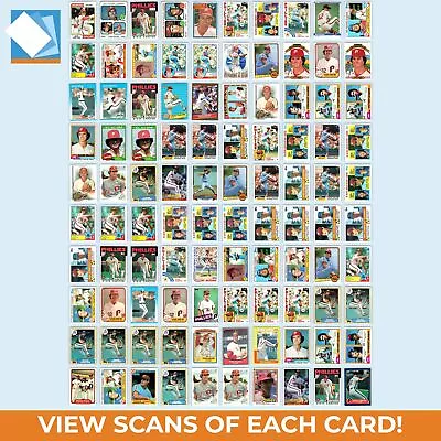 Steve Carlton Lot 100 Baseball Cards Collection Base Insert & More Vintage Topps • $44.99