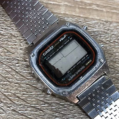 Vtg 80s Casio DW-1000 Pre G-Shock Digital Watch Swimmer Japan AS-IS PARTS REPAIR • $59.95