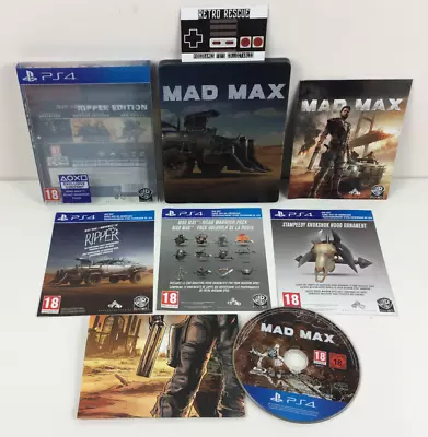 £39.99 • Buy Mad Max Ripper Edition Steelbook Poster PS4 PlayStation 4 Game Limited PAL