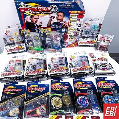 $75 • Buy Choose Your Hasbro Beyblade: New In Box Metal Fight Fusion Masters Fury 4d