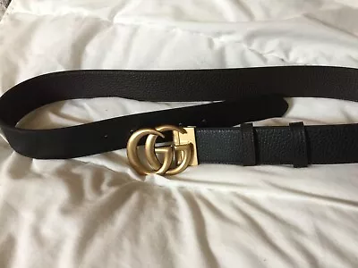 Gucci Reversible Belt Sz 90cm Fits 30-32 Waist • $198