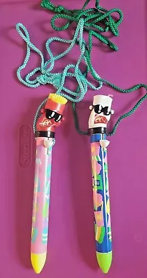 McDonalds Happy Meal Toys Vntg Pen Necklace With French Fries / Strawberry Shake • $17.95