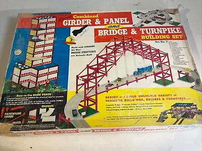 Kenner's Girder Panel Bridge Turnpike Building Set No. 7 Masonite • $40