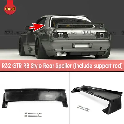 RB Style FRP Unpainted Rear Trunk Spoiler Wing - For Nissan Skyline R32 GTR • $488.88