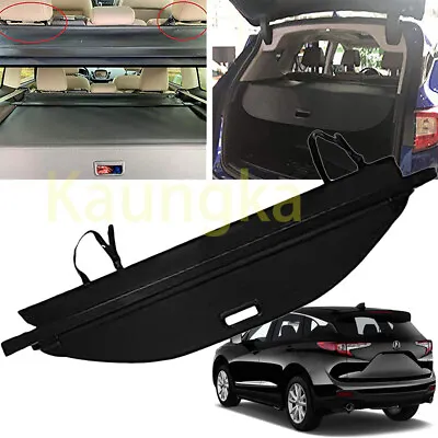 Rear Trunk Security Cargo Cover Tonneau Black Shade For 2019 2020 2021 Acura RDX • $129.99