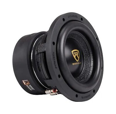 Rockville W8K9D4 8  Inch 2000w Peak Car Audio Subwoofer Dual 4-Ohm Sub 500w R... • $126.99