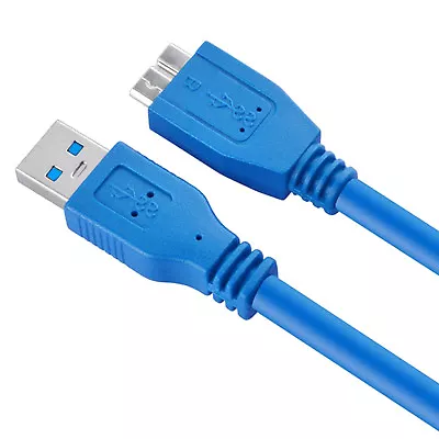 $10.98 • Buy USB 3.0 Type A Male To Micro B Male Extension Cable Cord Adapter  1M/2M/3M 