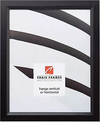 7171610BK 8.5 X 11-Inch Picture/Poster Frame Wood Grain Finish 0.825-Inch Wide • $21.17