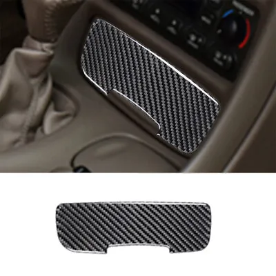 Carbon Fiber Interior Power Outlet Cover Trim For Chevrolet Corvette C5 1998-04 • $10.50