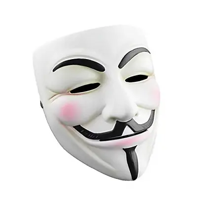 $23.82 • Buy V For Vendetta Mask, Hacker Mask Halloween Masks - Anonymous Guy Masks For Kids