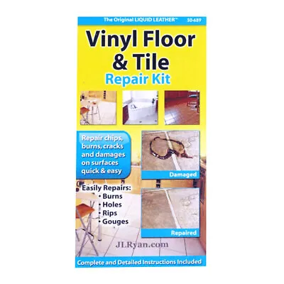 Liquid Leather Vinyl Floor And Tile Repair Kit (30-689) • $9.99