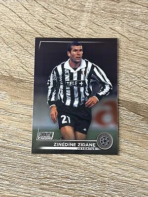 Zinedine Zidane Topps Stadium Club Chrome 2022-23 Juventus Champions League #5  • £1