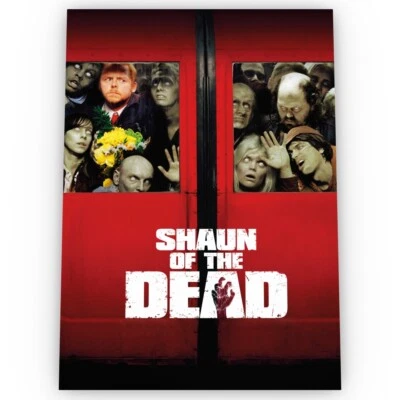 £12.49 • Buy Shaun Of The Dead Movie Poster Satin High Quality Archival Stunning A1 A2 A3