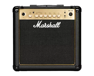 Marshall MG Series MG15GR 2-Ch 15-Watt 1x8  Combo Amplifier W/Reverb - Used • $119.99