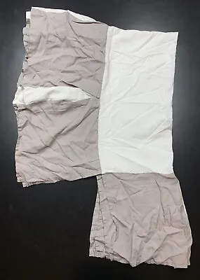 Restoration Hardware RH Baby Child Washed Organic Linen Crib Skirt Grey • $35