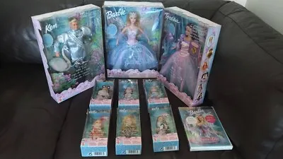 Barbie Of Swan Lake SET -  Includes Odette Barbie Doll 2003 B2766 **New In Box** • $500