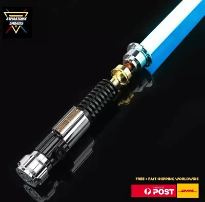 110cm Metal Replica Obi-Wan Heavy Duty Lightsaber NEO Pixel 16-25 Sound Fonts • $825