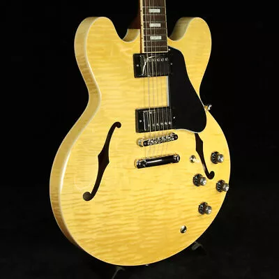 Gibson ES-335 FigURED ANTIQUE NATURAL New Electric Guitar • $6202.83