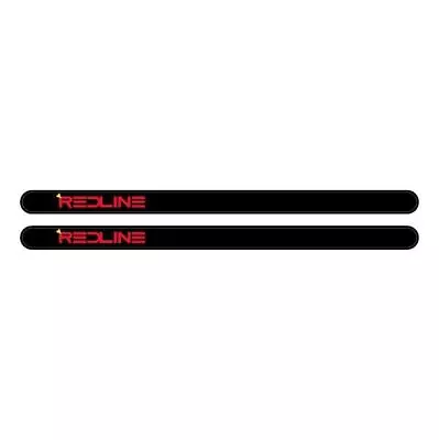 Redline Gen 3 Black With Red And Yellow Triangle Logo - Flight Crank Decal Set - • $11