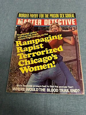 Master Detective Magazine 1974 Assault Cover True Crime Sexy Women • $12.99