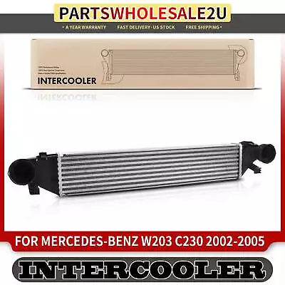 Aluminum Air Cooled Intercooler For Benz W203 C230 2002-2005 2.3L Supercharged • $71.99