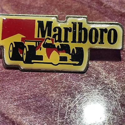 Vintage Lapel Pin/Pinback-MARLBORO RACING-McLaren/Ayrton Senna-BRAND NEW • $5.99