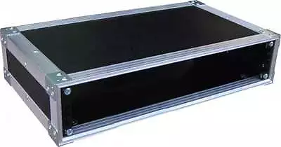 £107.86 • Buy 2U 19  Rack Sleeve Amp Mount Swan Flight Case For Studio Install (Hex)