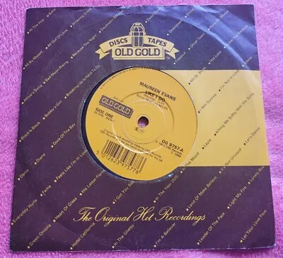 Maureen Evans - Like I Do Uk 7  Single 1988 Reissue Old Gold Og9757 Pop  • £1.99