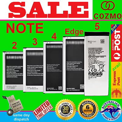 New Battery Replacement Premium Li-ion For Samsung Galaxy Note 4 5 8 9 3 2 Edge • $10.95