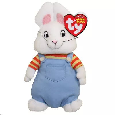 TY Beanie Baby - MAX The Rabbit (Nick Jr. - Max & Ruby) (7 Inch) - MWMTs • $25.89