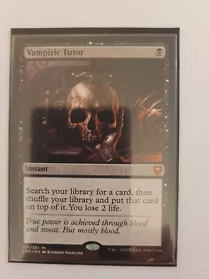 MTG Magic: The Gathering Vampiric Tutor Near Mint • $30