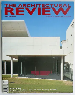 £3.50 • Buy Architectural Review Magazine #1261 March 2002 Healthcare De Carlo Friis Moltke